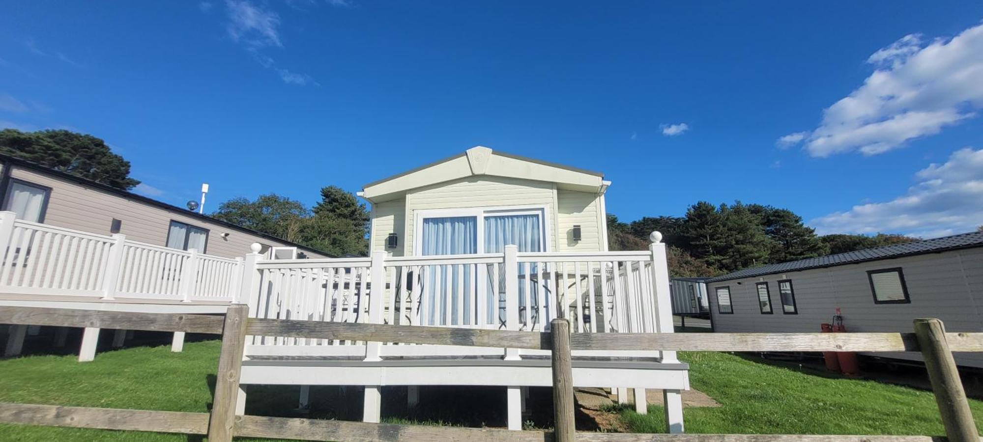 Home With A View Whitecliff Bay Holiday Park Bembridge Exterior foto